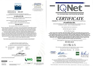 Sistema di qualità ISO 9001-2015